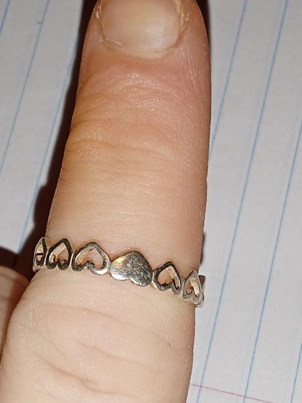 Sterling Silver Heart Ring