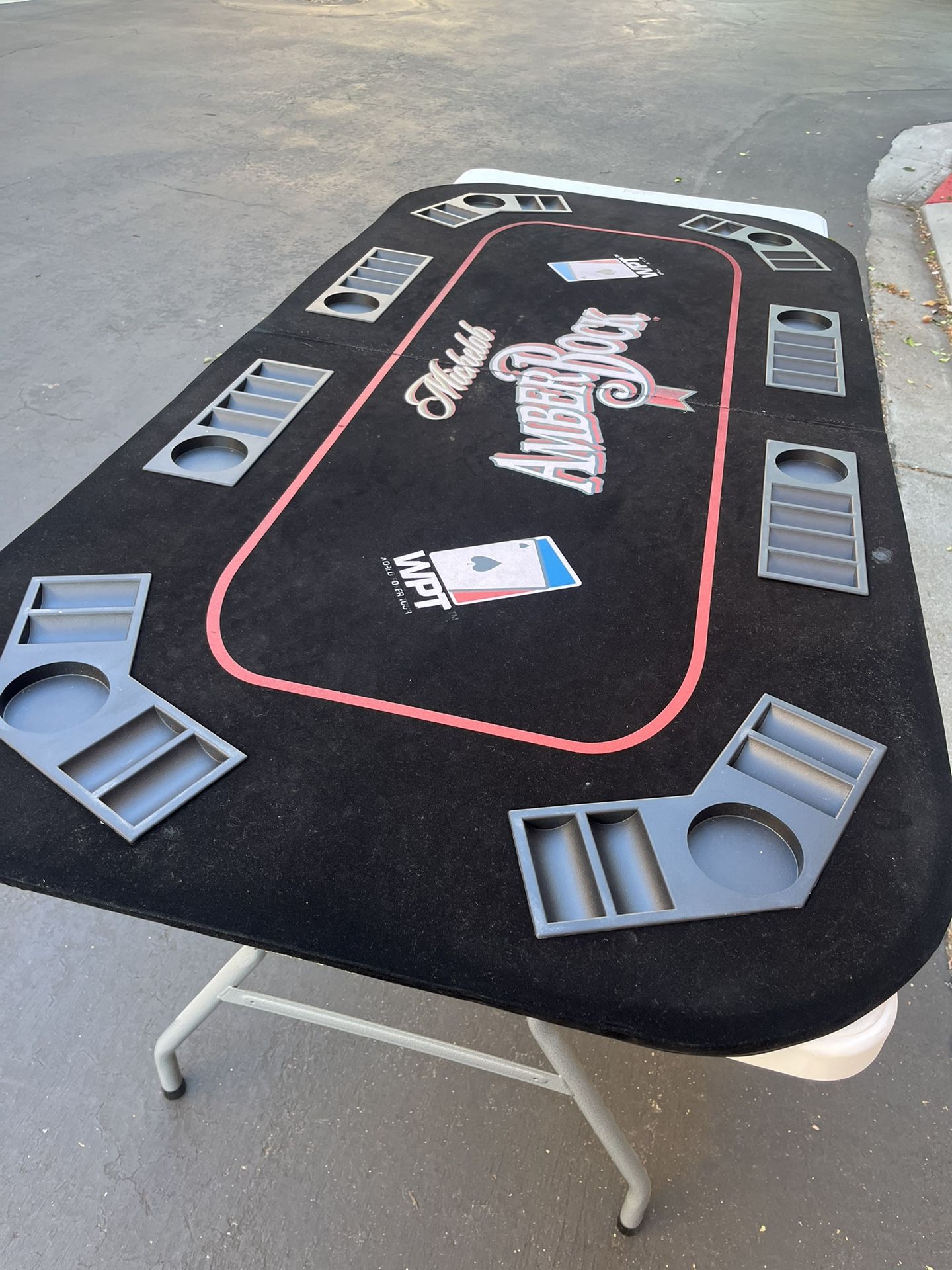 Poker Table Top Collapsible 