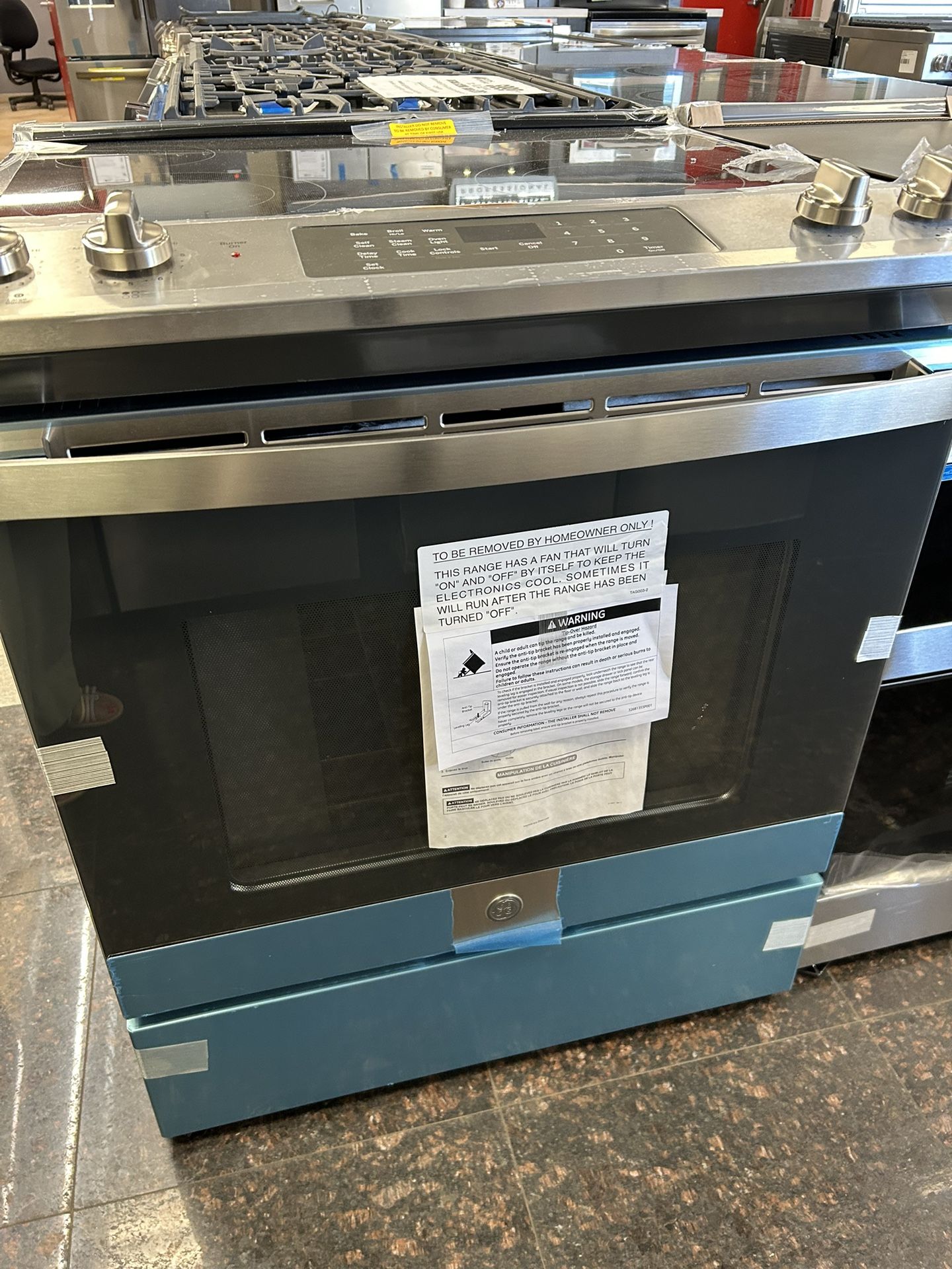 Slide-in Electric Range