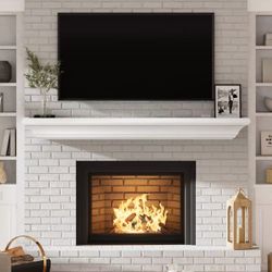 Solid Wood Fireplace Mantel