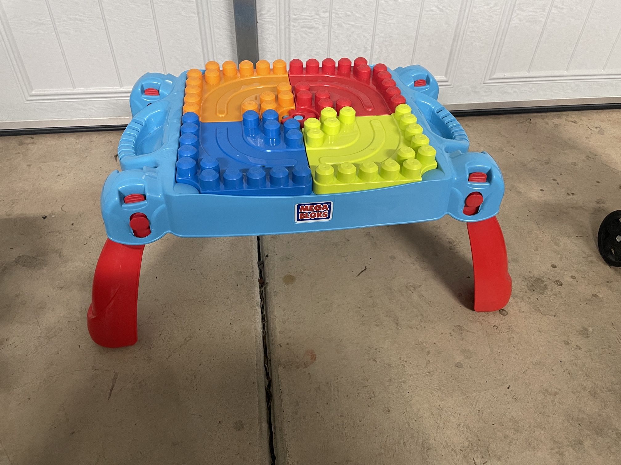 Mega Blocks Building Table With Storage