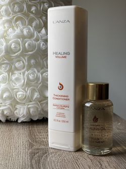 Lanza Thickening Conditioner & Hair Treatment Oil