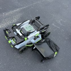 EGO POWER+ 1000 Series Super Composite Deck Select Cut 56-volt, 22-in Self-propelled Battery Lawn Mower