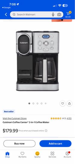 Cuisinart Coffee Center 2-in-1 Coffee Maker