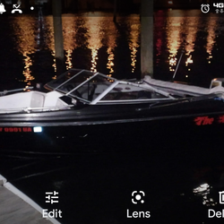 Wave jumping speed boat