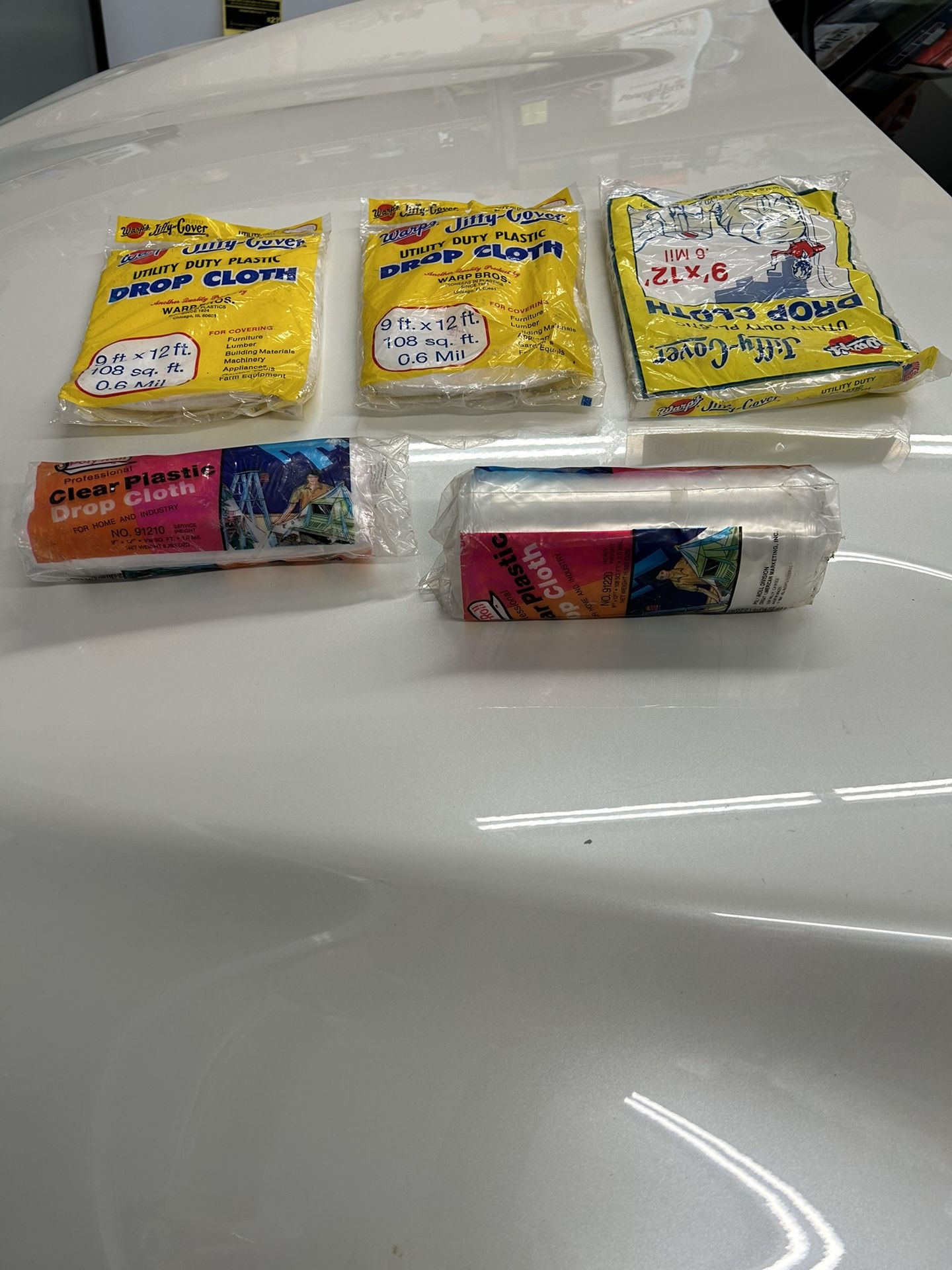 Plastic Drop Cloths