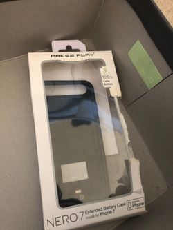 Nero 7 extended battery case for iPhone 7