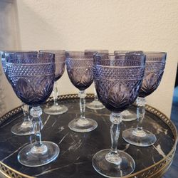 Arcoroc Amethyst Glasses 