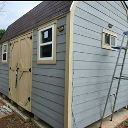 10x16 Double Loft Barn Shed Included Features On Discription 
