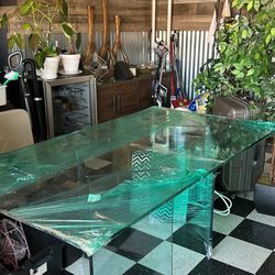 Glass Dining Table