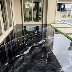 Metallic Epoxy Floor 