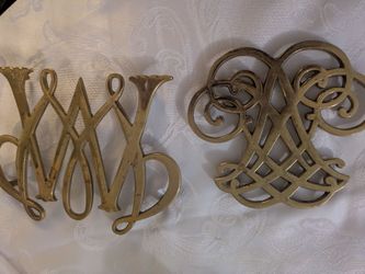 Antique Brass Trivets