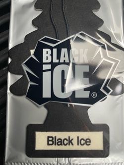Little Trees Black Ice Car Air Freshener 9 count