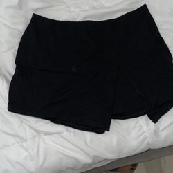 Shorts Skirt Black