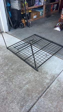2 Ceiling mount storage rack
