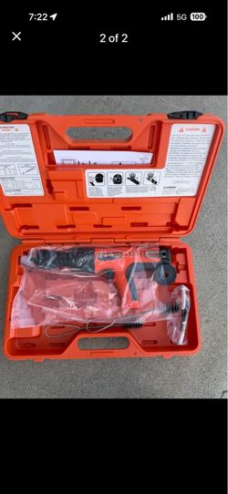New Ramset RA27 concrete gun. Never been used