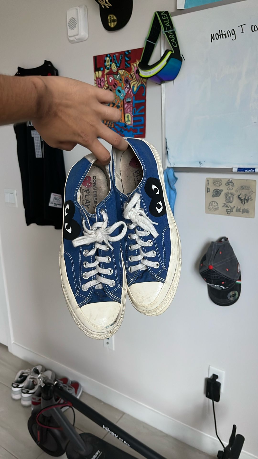 comme de garcon converse