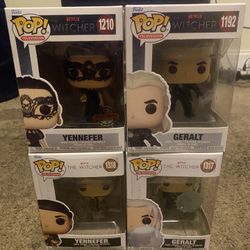 Funko Pop Lot  The Witcher