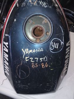 85-86 Yamaha FZ750 Gas Tank FZ 750 Fuel Petrol Cell