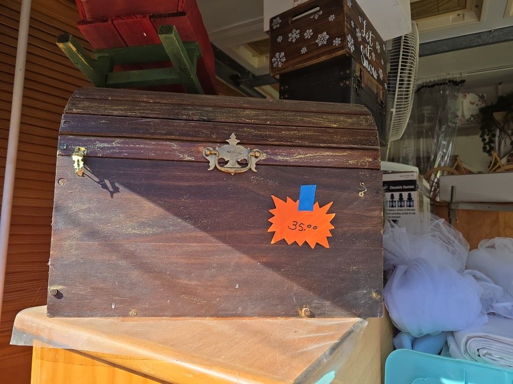 Treasure Chest With Card Slot