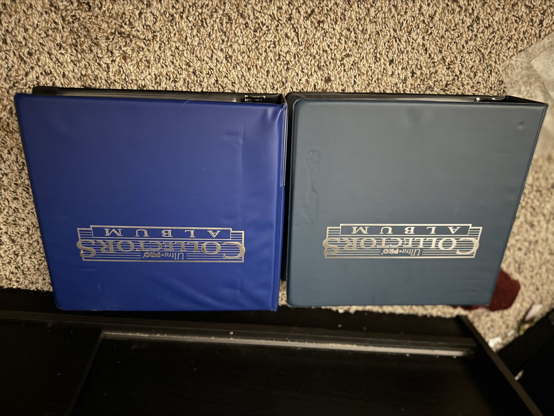 Two binders with psa slab pages *SLABS NOT INCLUDED*