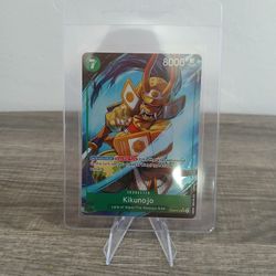 One Piece TCG Azure Sea's Seven Kikunojo EB04-012 SR Alt Art MINT 