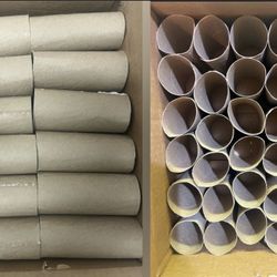 round cardboard tubes for crafts empty TOILET PAPER and PAPER TOWEL ROLLS