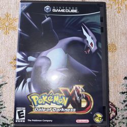 Pokemon XD: Gale of Darkness (Nintendo GameCube, 2005) Repro Cover   No manual  The case is original but the paper is a high quality reproduction  Dis
