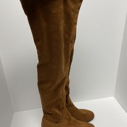 Ladies Suade Thigh High Boots
