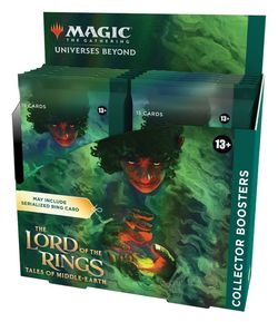 MTG X LOTR Tales Of Middle Earth Booster Display