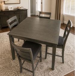 Solid wood dining room set kitchen table