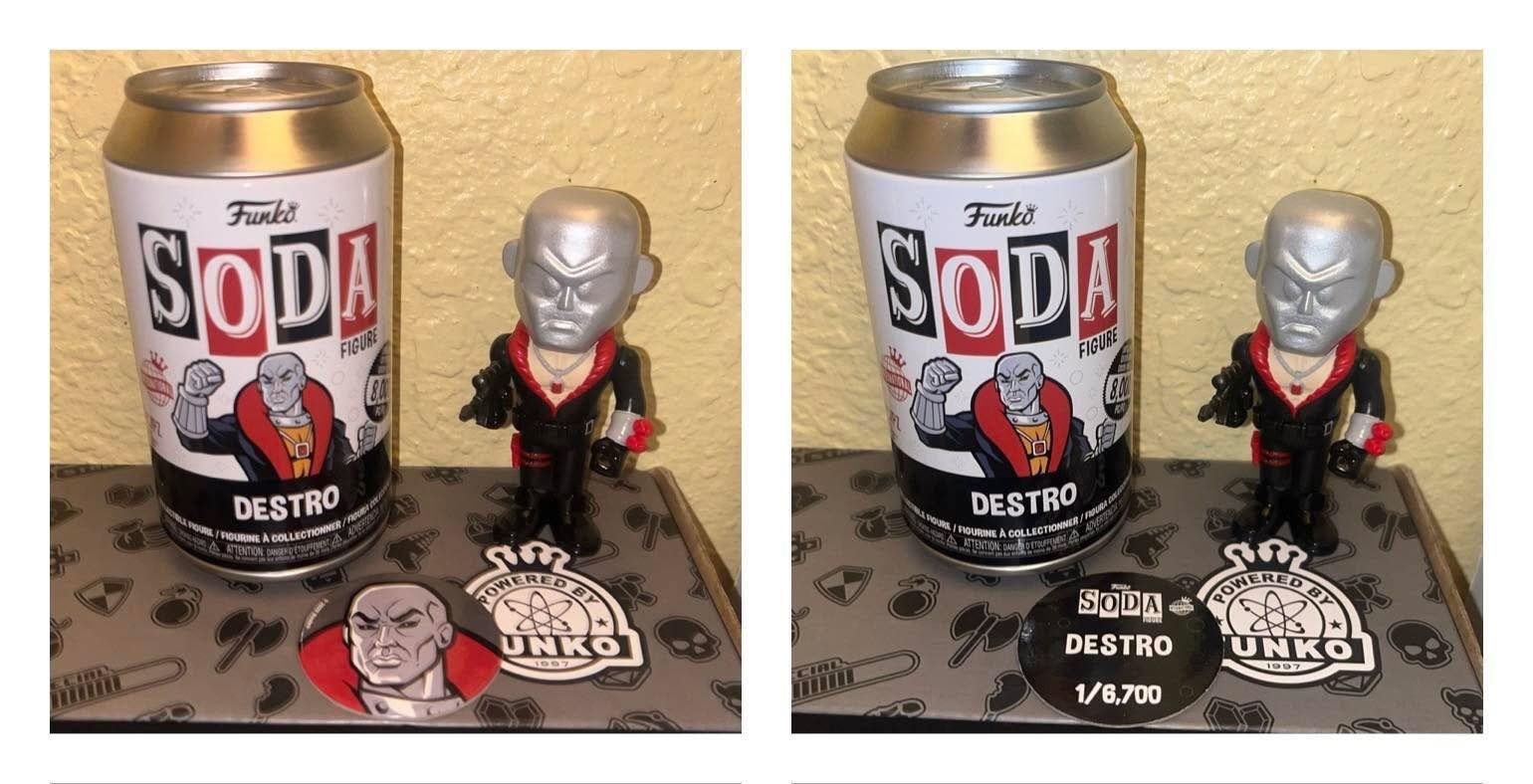 Funko SODA G.I. JOE Destro *International* (common)
