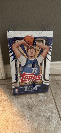 2025-2026 Topps basketball hobby box