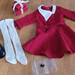 American Girl Kit's Christmas Dress