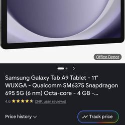 Galaxy A9 Tablet 