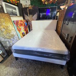Queen Bed Frame And Mattress