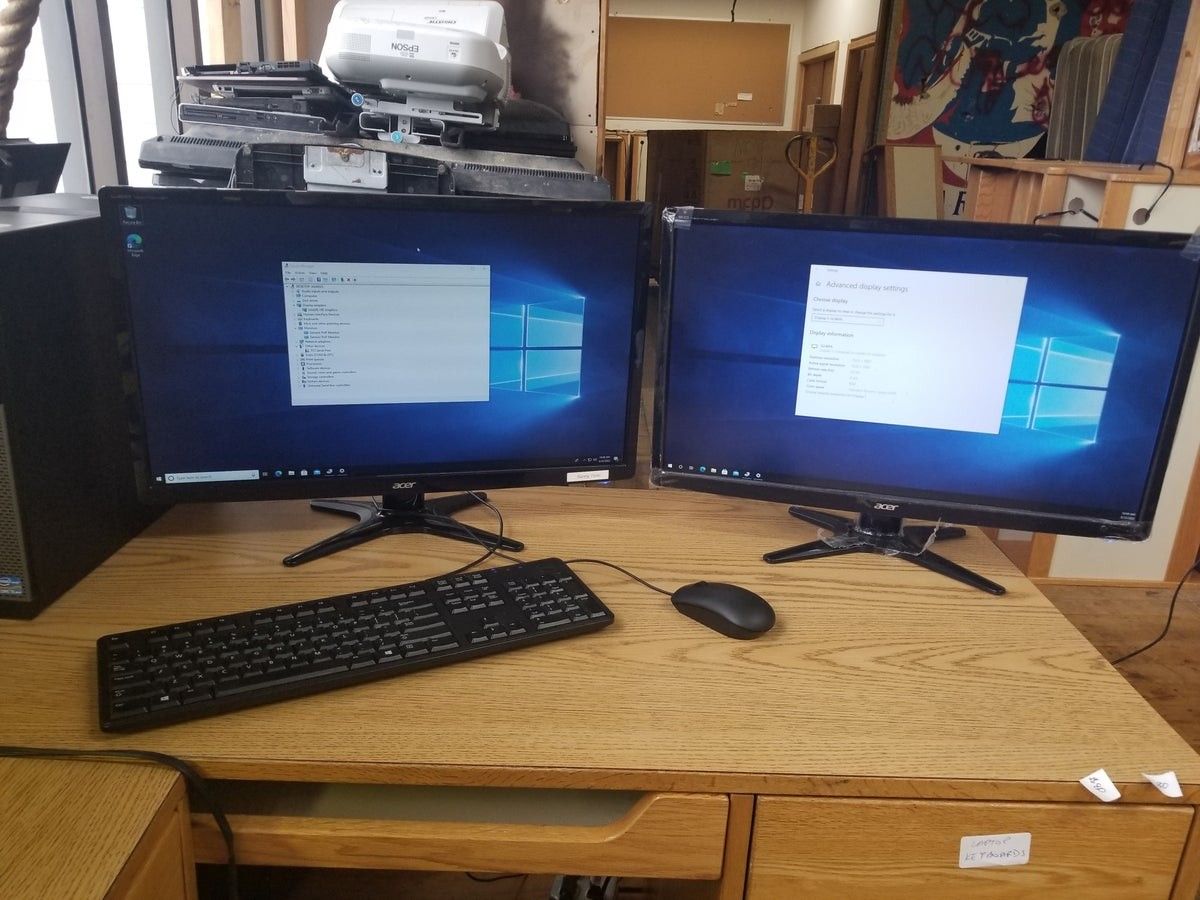 DUO ACER 24' WIDE SCREEN MONITOR FULL LED (DP1005N)