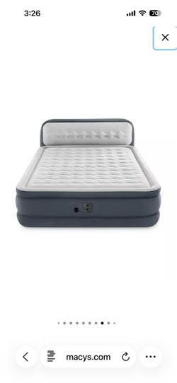 Inflatable mattress for sale! Used one time