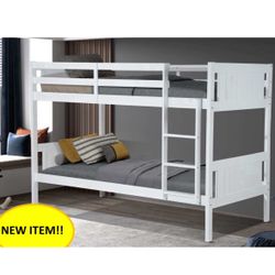 Bunk Bed Twin And Twin Not Including Mattress And Trundle 