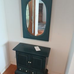 Cabinet & Mirror