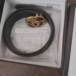 Authentic With Receipt Gucci belt