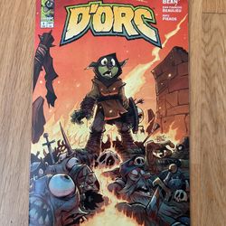 D’Orc 1 Cover A Image Comic Book First Print Brett Bean 2026