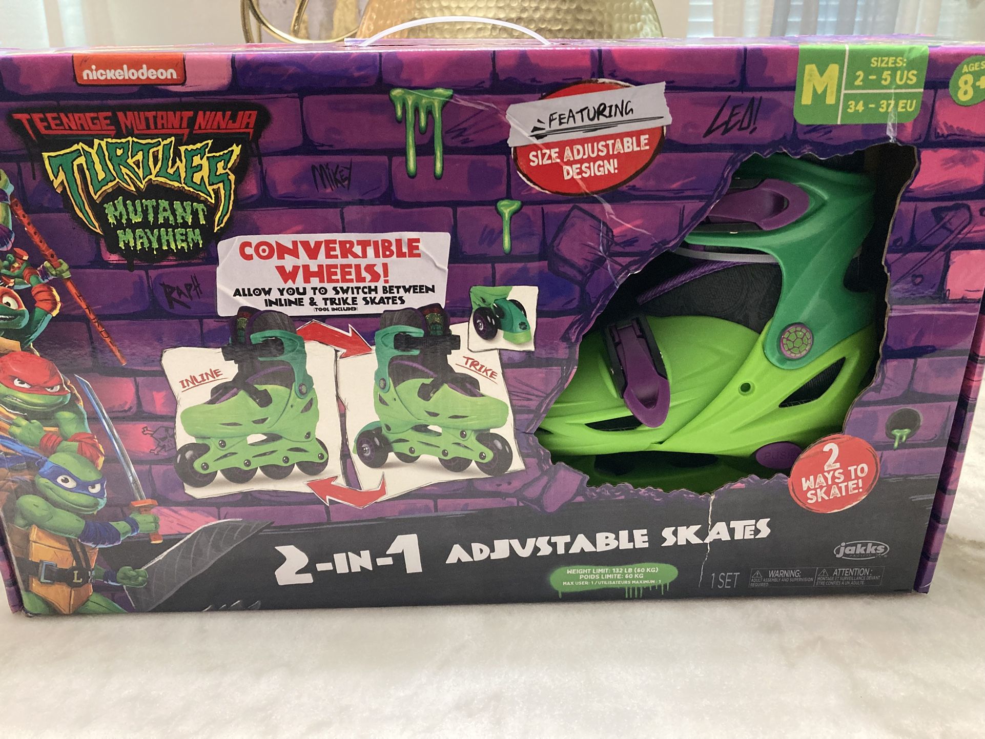 Teenage Mutant Ninja Turtles Kids Skates