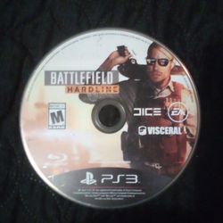 PS3 Battlefield Hardline Game