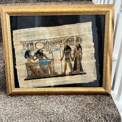 Papyrus Reproduction Painting 16x20