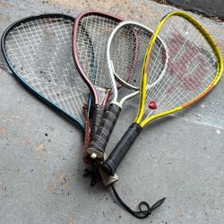 Vintage Racketball Rackets 