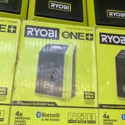 ryobi 18v cordless bluetooth radio tool only each $30