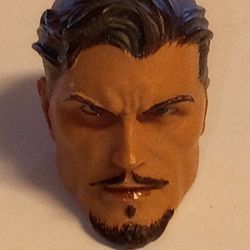 CQ Studio Painted Comic Tony Stark Head Sculpt for 1/12 Iron Man Action Figures