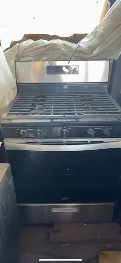 Whirlpool Stainless Steel Gas Range