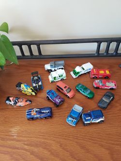 Vtg (15) Hotwheel Vehicles -80's thru early 2000's